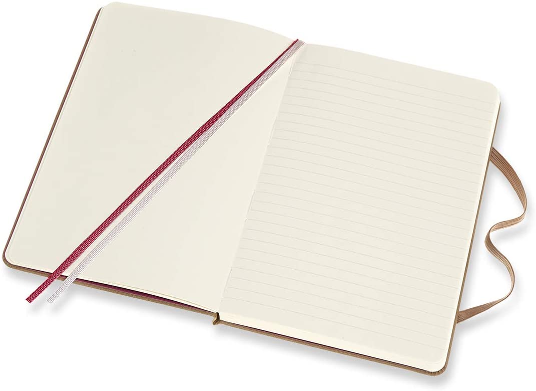 Moleskine Two Go M Ruled Pl Kraft Br