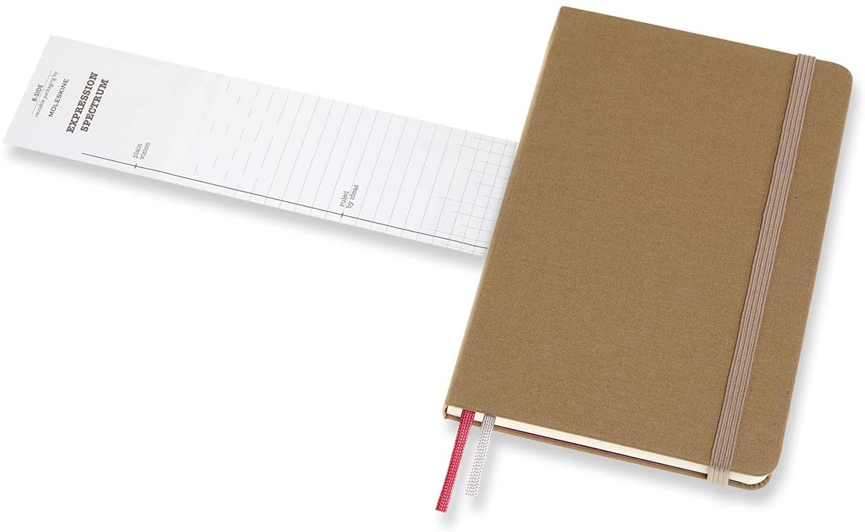 Moleskine Two Go M Ruled Pl Kraft Br