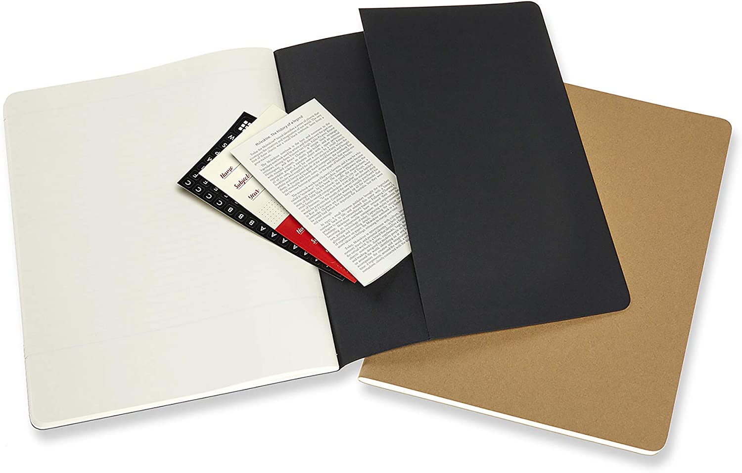 Moleskine Cahier Journ Subjekt Xl Bl Kraft