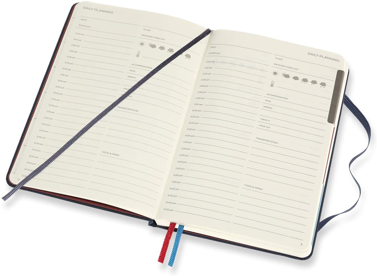 Moleskine Voyageur Travel Ocean Bl