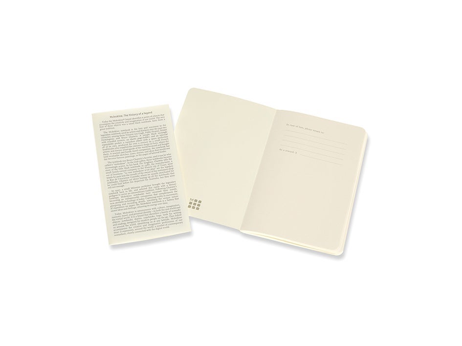 Notatbok Moleskine Volant Soft 2pk P - Blank FBlue