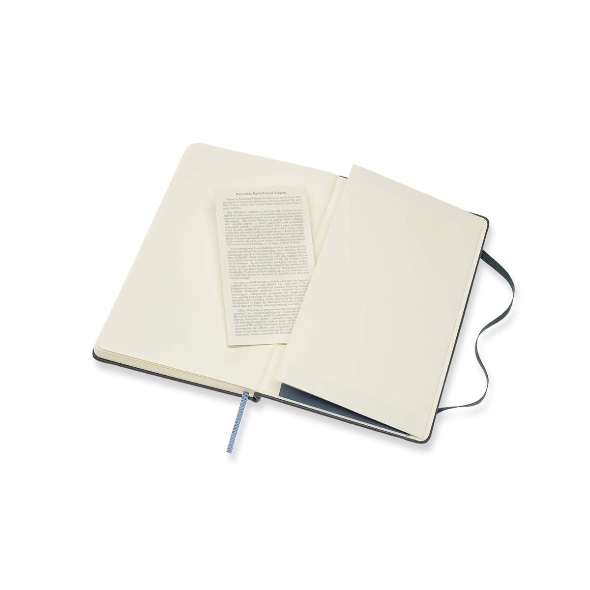 Moleskine Lc Leather L Rul Box Avio Blue