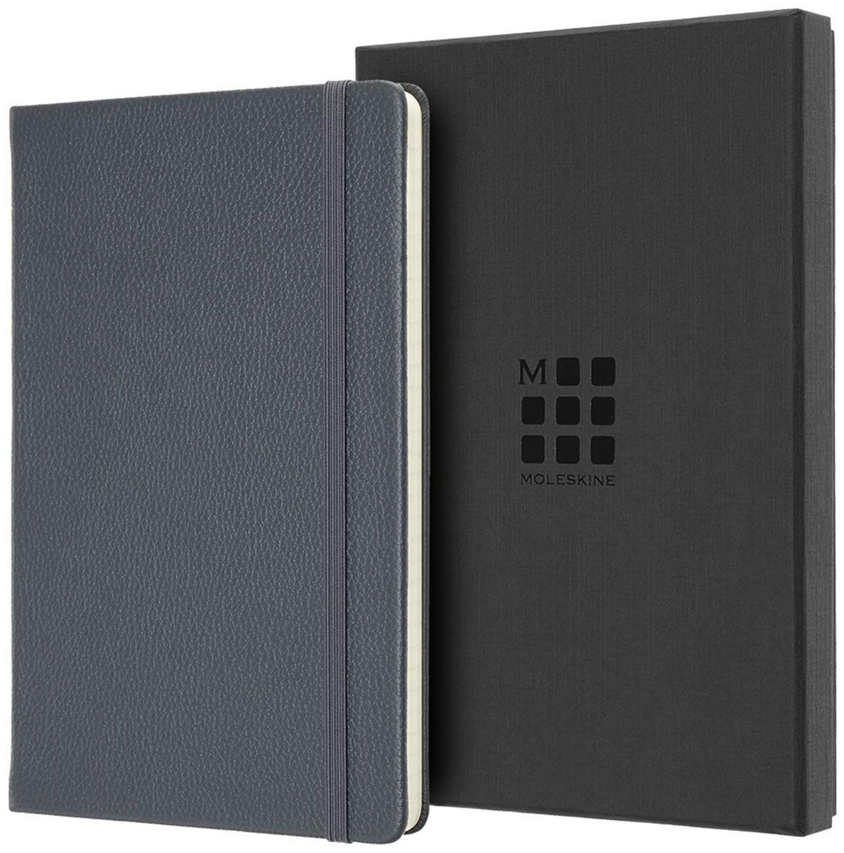 Moleskine Lc Leather L Rul Box Avio Blue