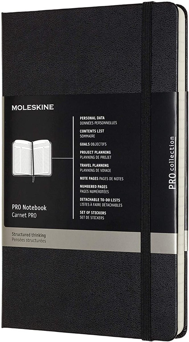 Moleskine Pro Large Hard Black
