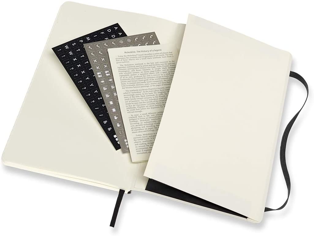 PRO NOTEBOOK LARGE SOFT BLACK