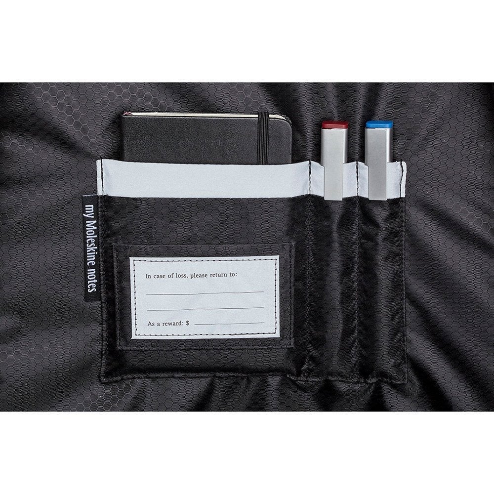 Moleskine sekk metro slim bacpack sort 11L