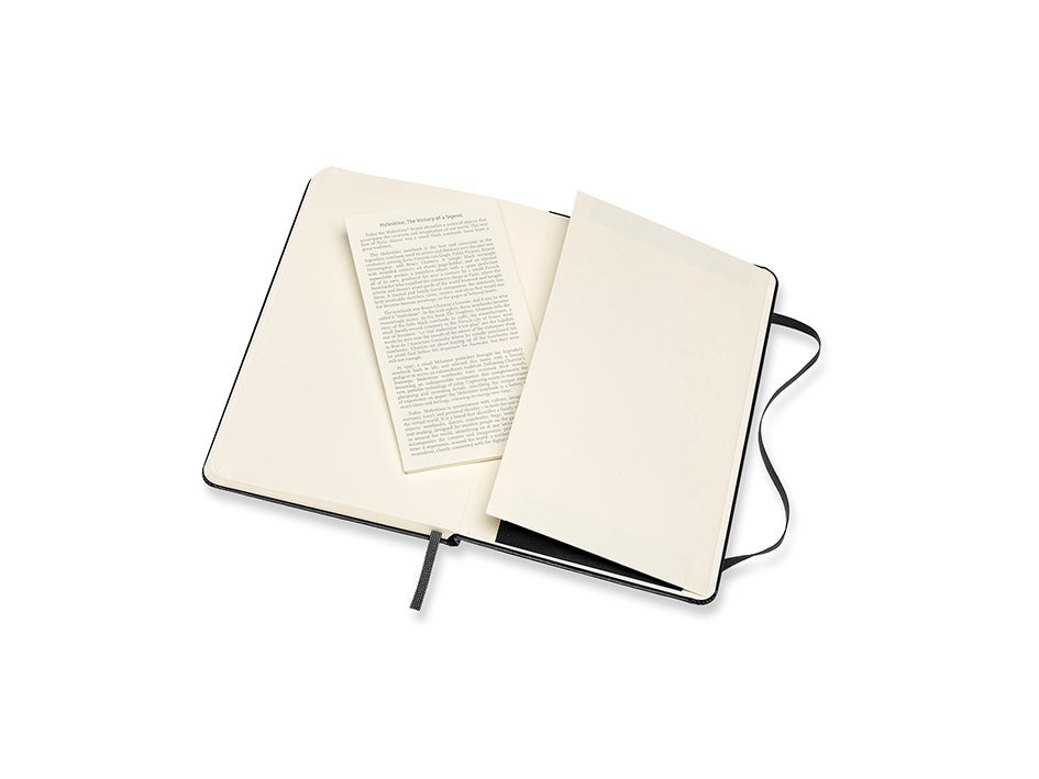 Moleskine Notatbok Ulinjert Hard Sort