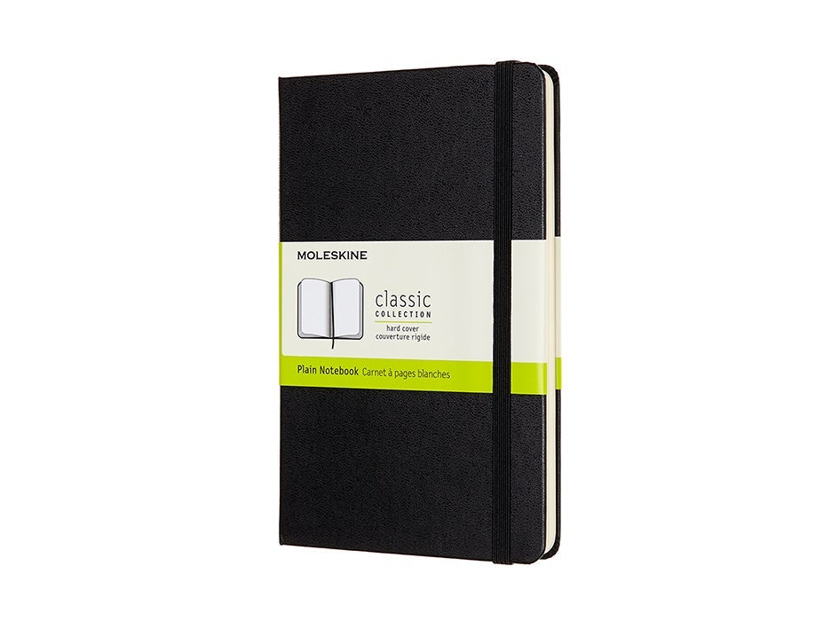 Moleskine Notatbok Ulinjert Hard Sort