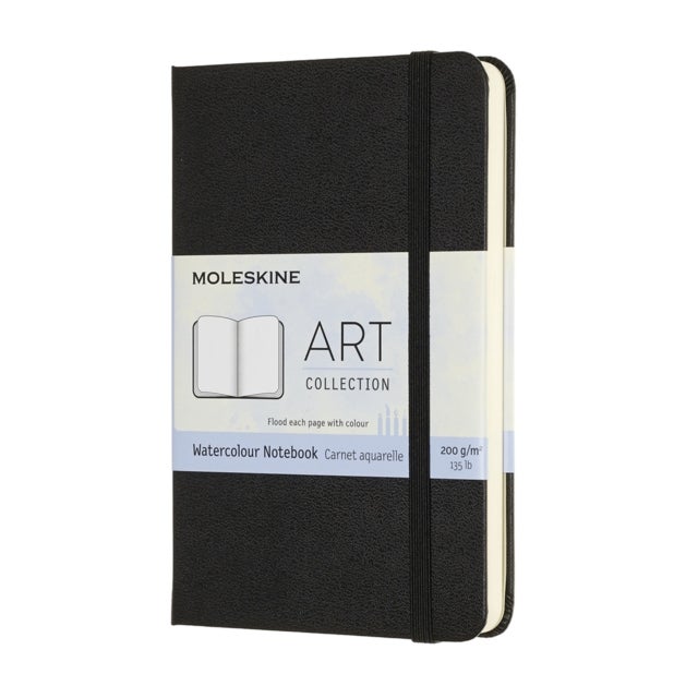 Notatbok Moleskine Art Watercol Pockt Black