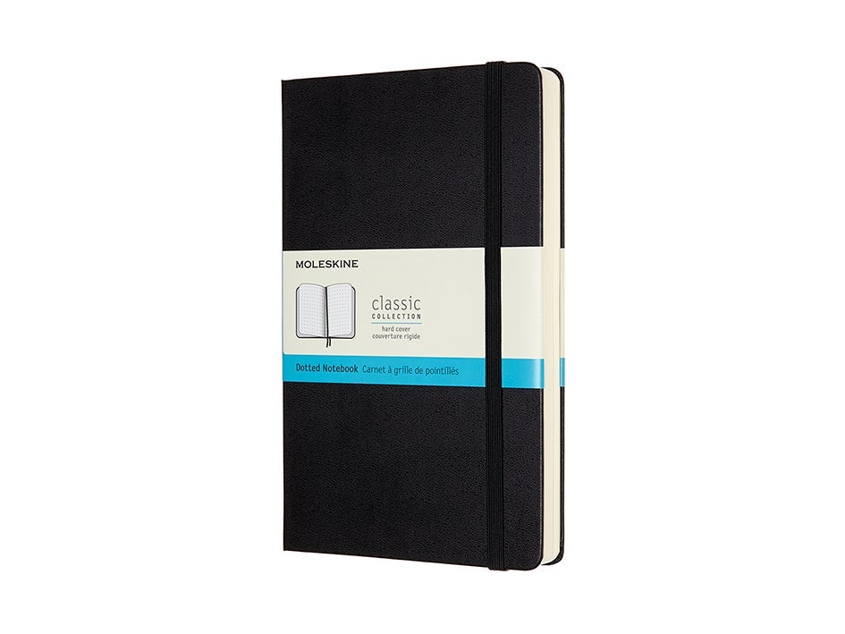 Moleskine Notatbok Exp Large Dot Black Hard