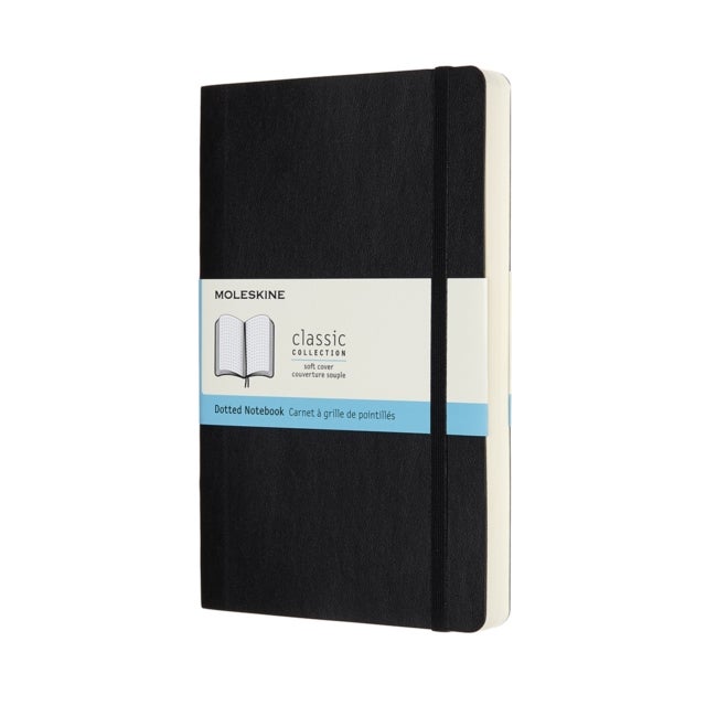 Moleskine Notatbok Exp L Dot Black Soft