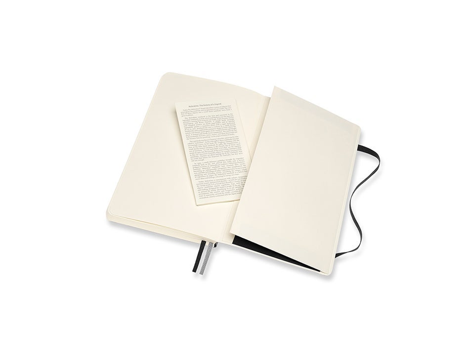 Moleskine Notatbok Exp L Dot Black Soft