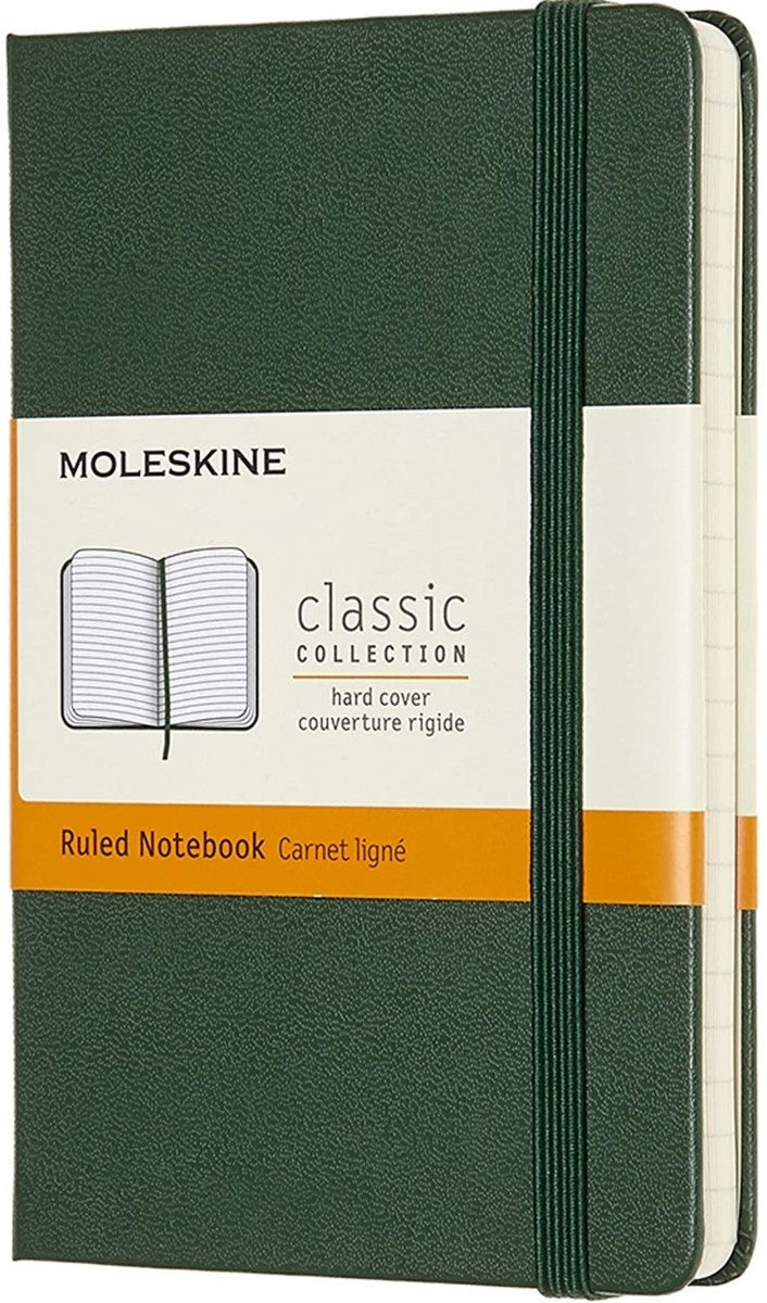 Notatbok Moleskine Classic Hard P - Linjert Myrtle