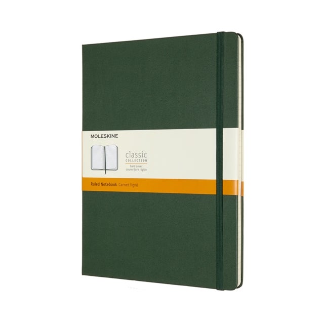 Notatbok Moleskine Classic Hard XL - Linjert Myrtl