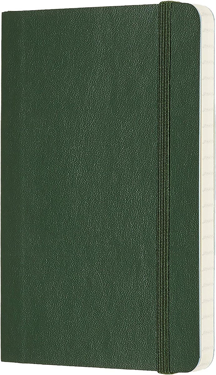 Moleskine Notatbok Linjert Myrtle Green Soft Pocket