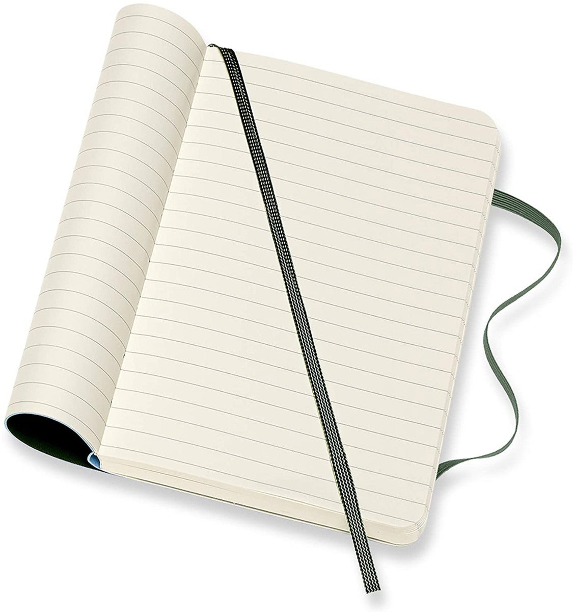 Moleskine Notatbok Linjert Myrtle Green Soft Pocket