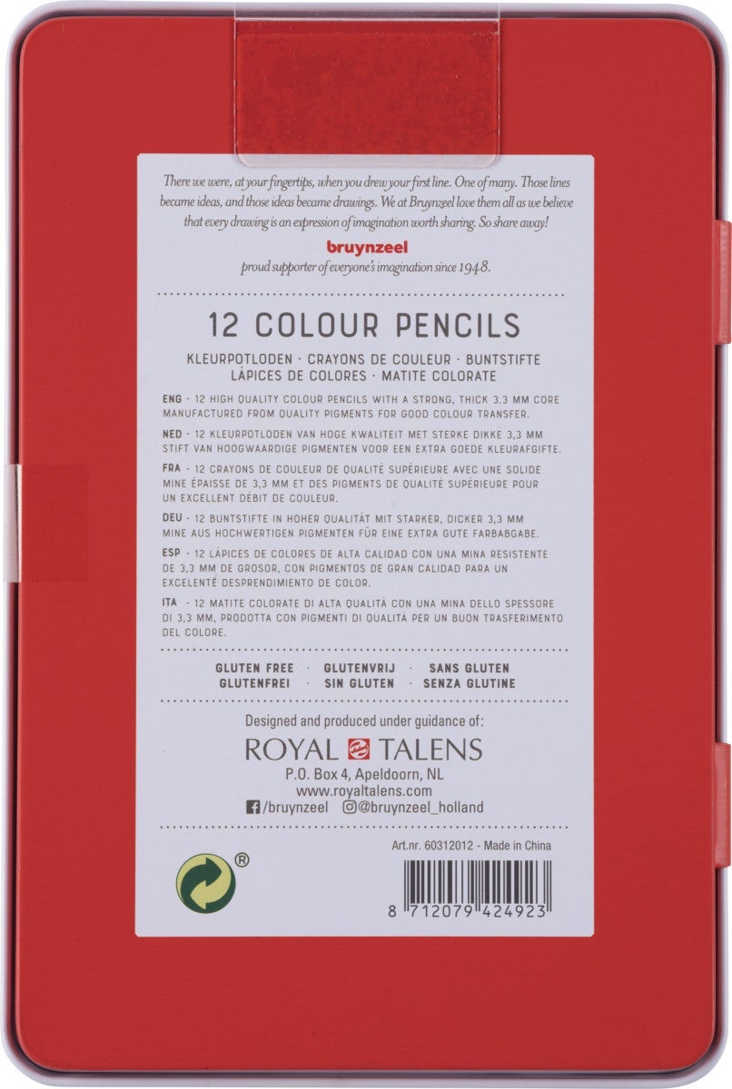 Fargeblyant Bruynzeel Sett 12Stk