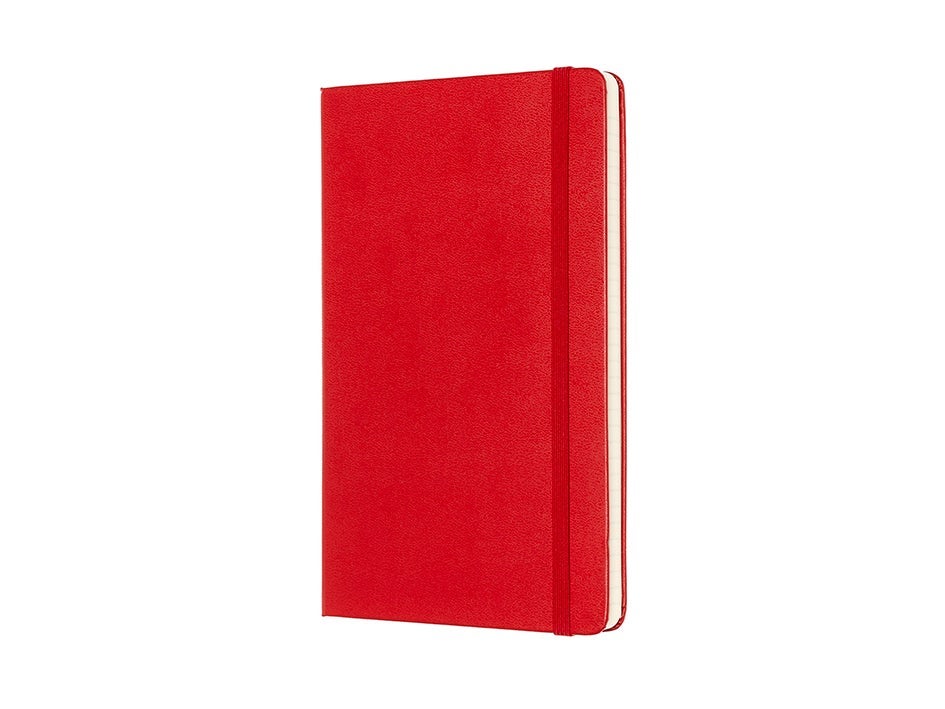 Notatbok Moleskine Linjert Large Red