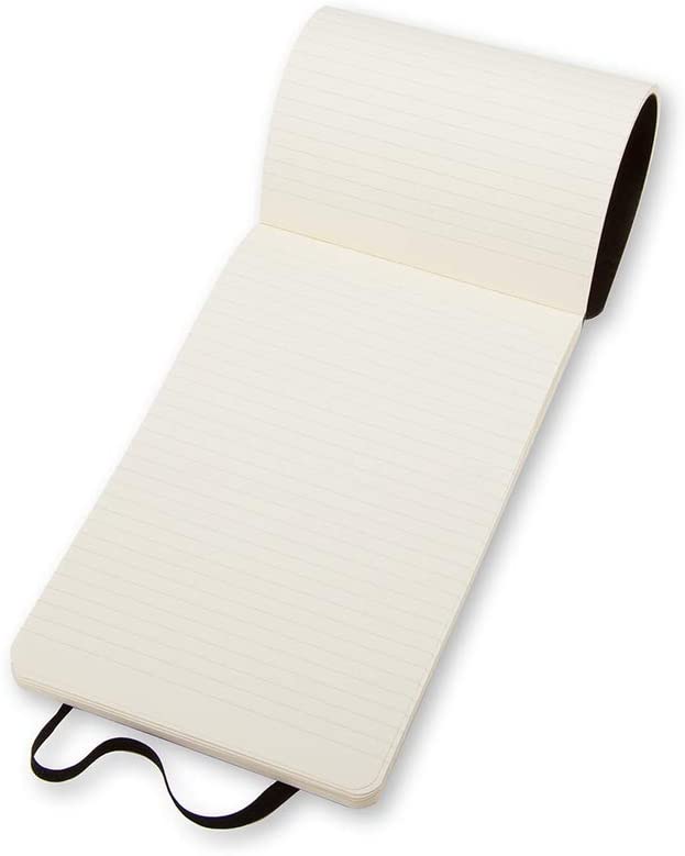 Notatbok Moleskine Soft Linjert Reporter Sort Pocket