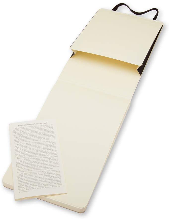 Notatbok Moleskine Soft Linjert Reporter Sort Pocket