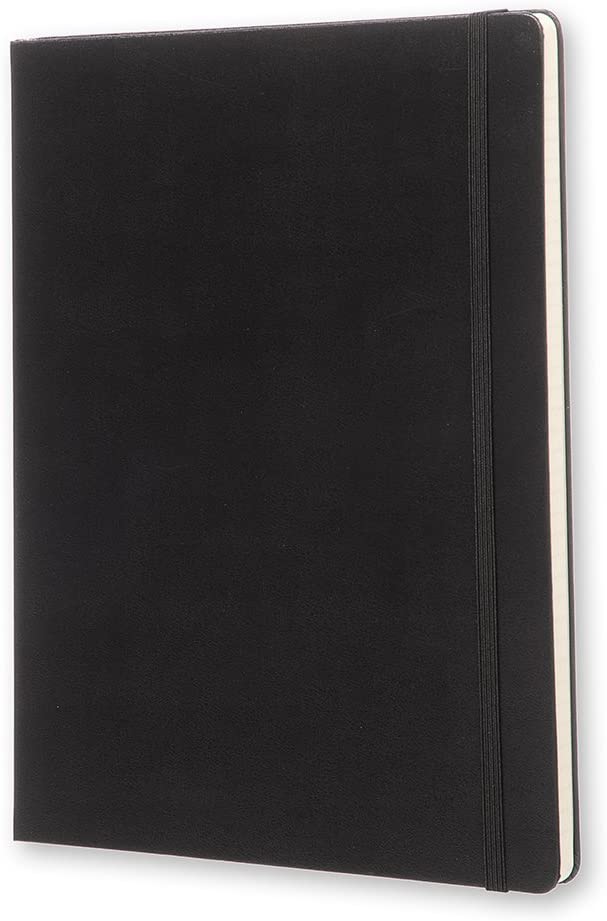 Moleskine Notatbok Linjert Sort XL