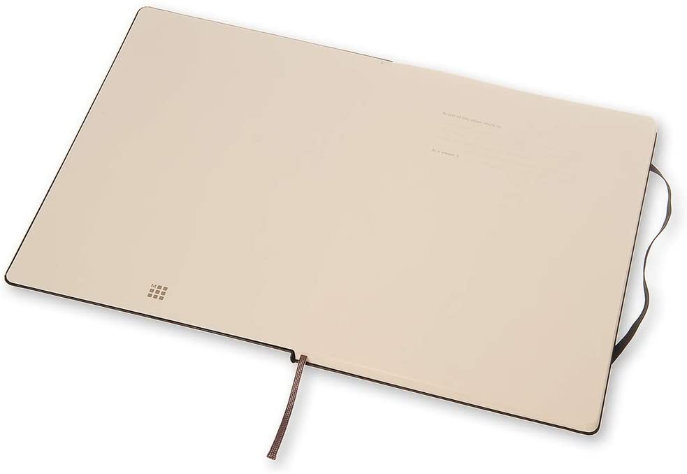 Moleskine Notatbok Linjert Sort XL