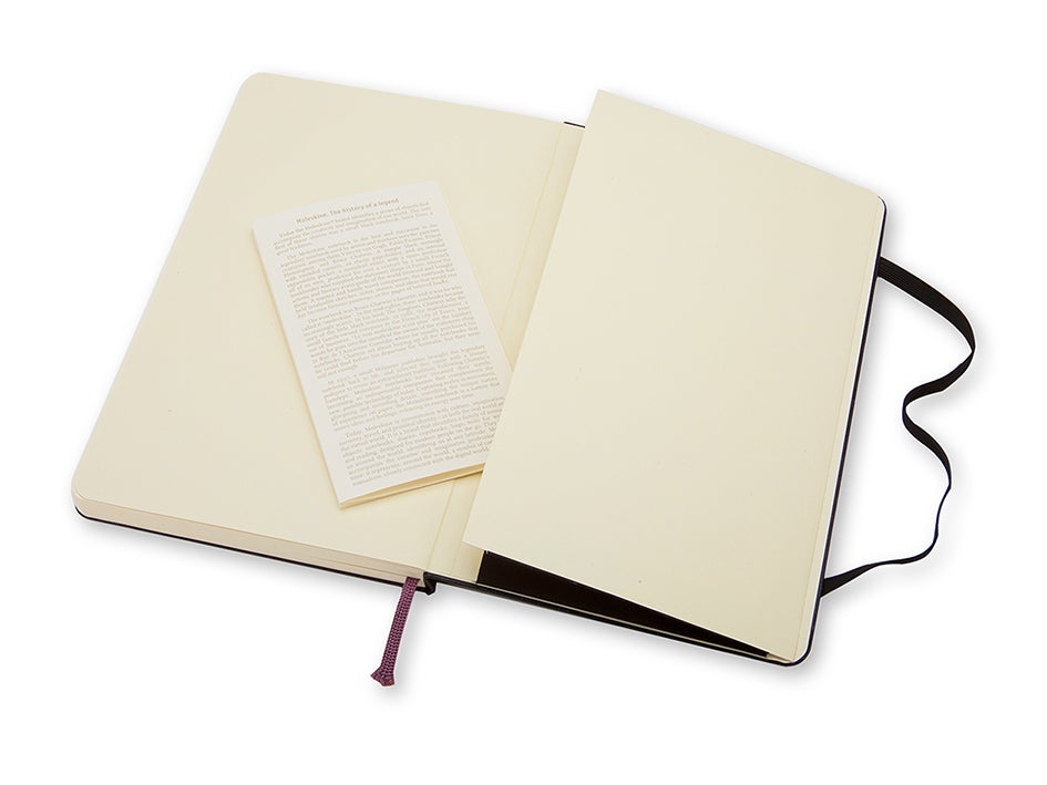 Moleskine Notatbok Ulinjert Hard Sort