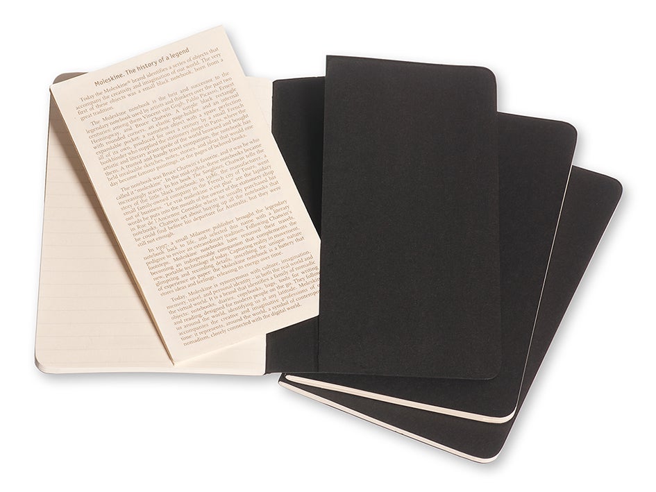 Moleskine Notatbok Linjert Sort (3)