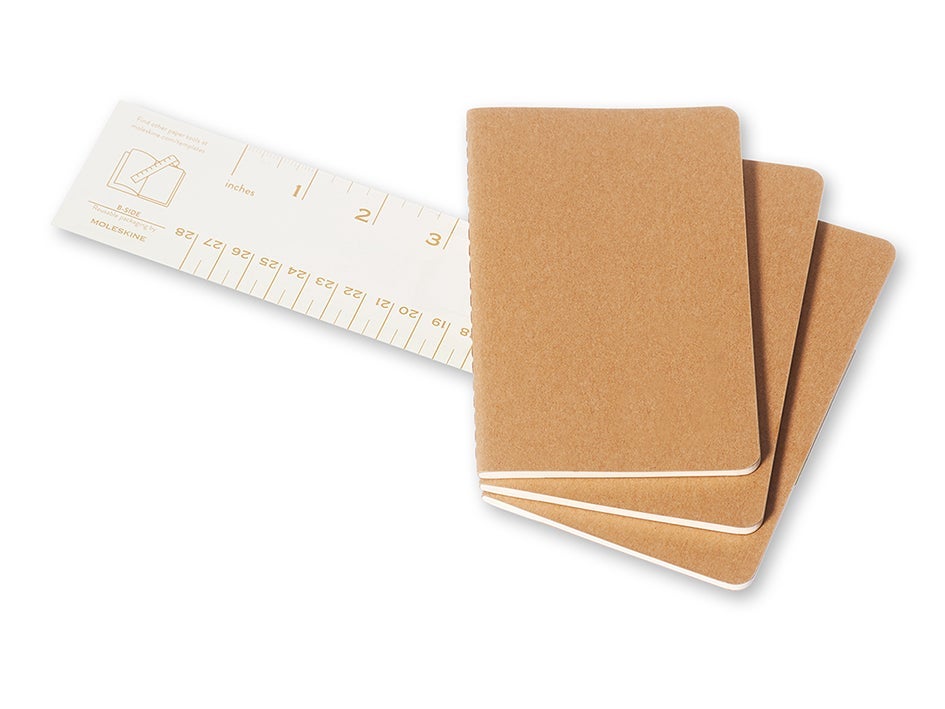 Moleskine Notatbok linjert kraft (3)