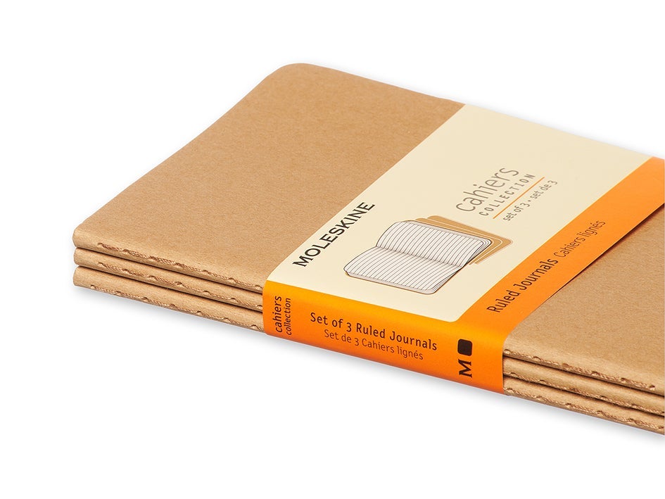 Moleskine Notatbok linjert kraft (3)