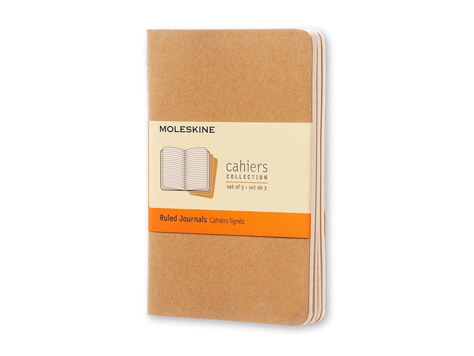 Moleskine Notatbok linjert kraft (3)
