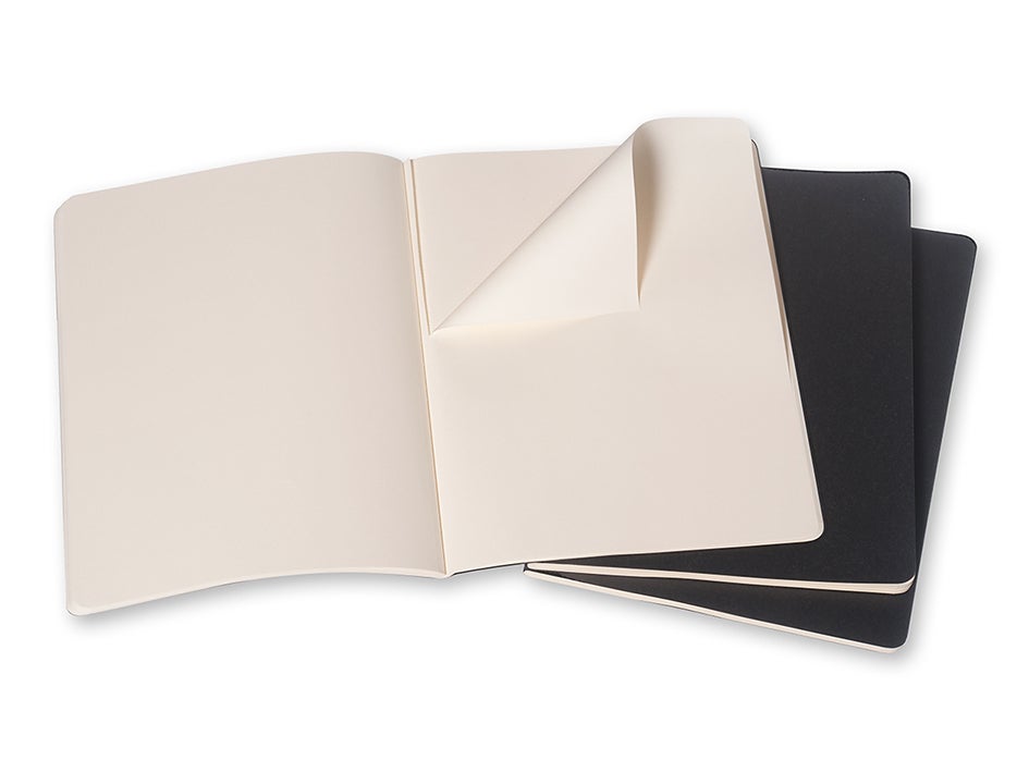Moleskine Notatbok Ulinjert Sort XL (3)