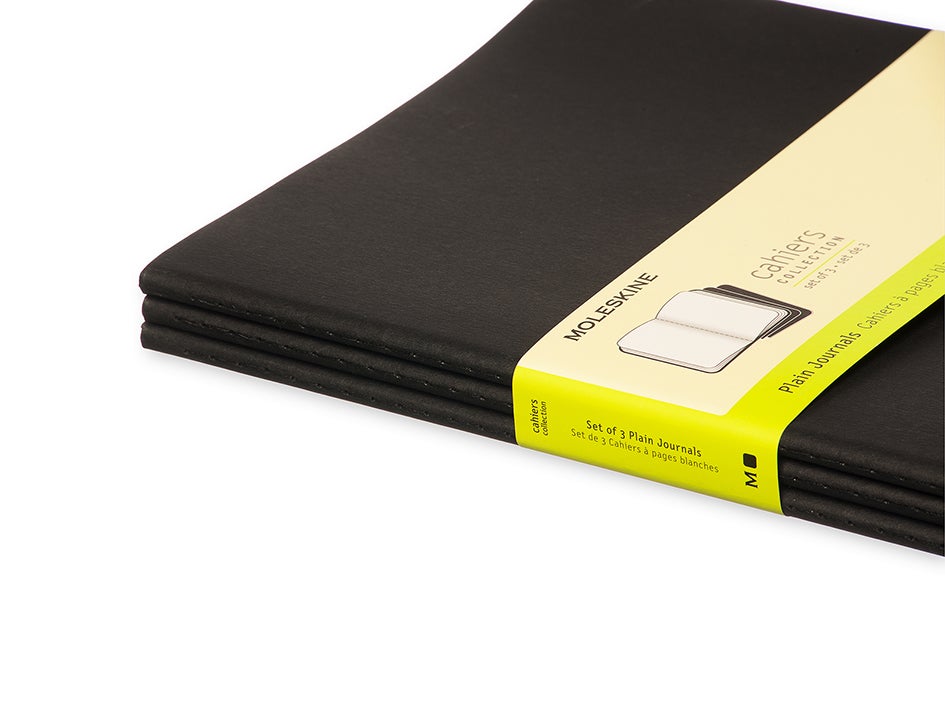 Moleskine Notatbok Ulinjert Sort XL (3)
