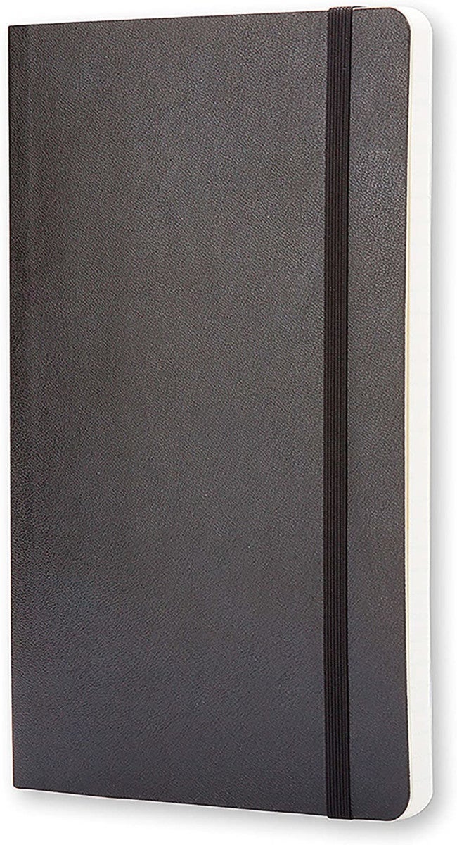 Moleskine Notatbok Myk Linjert Sort Pkt