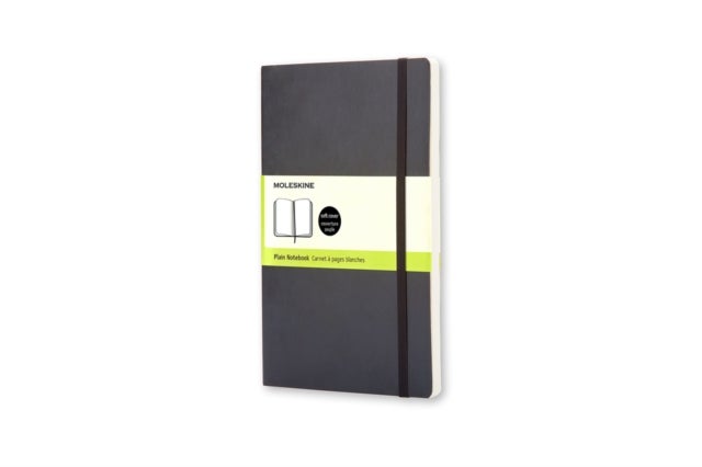 Moleskine Notatbok Myk Blank Sort Pkt