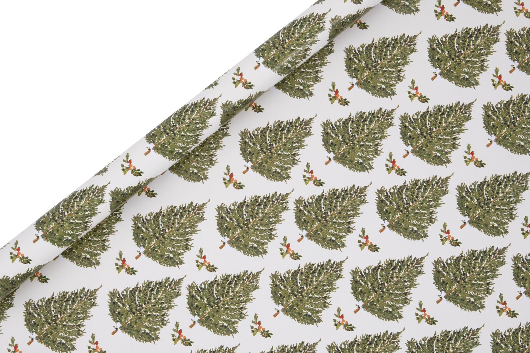 Gavepapir 4m Sd Fir Tree Cream