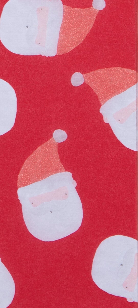 Silkepapir Santa Face