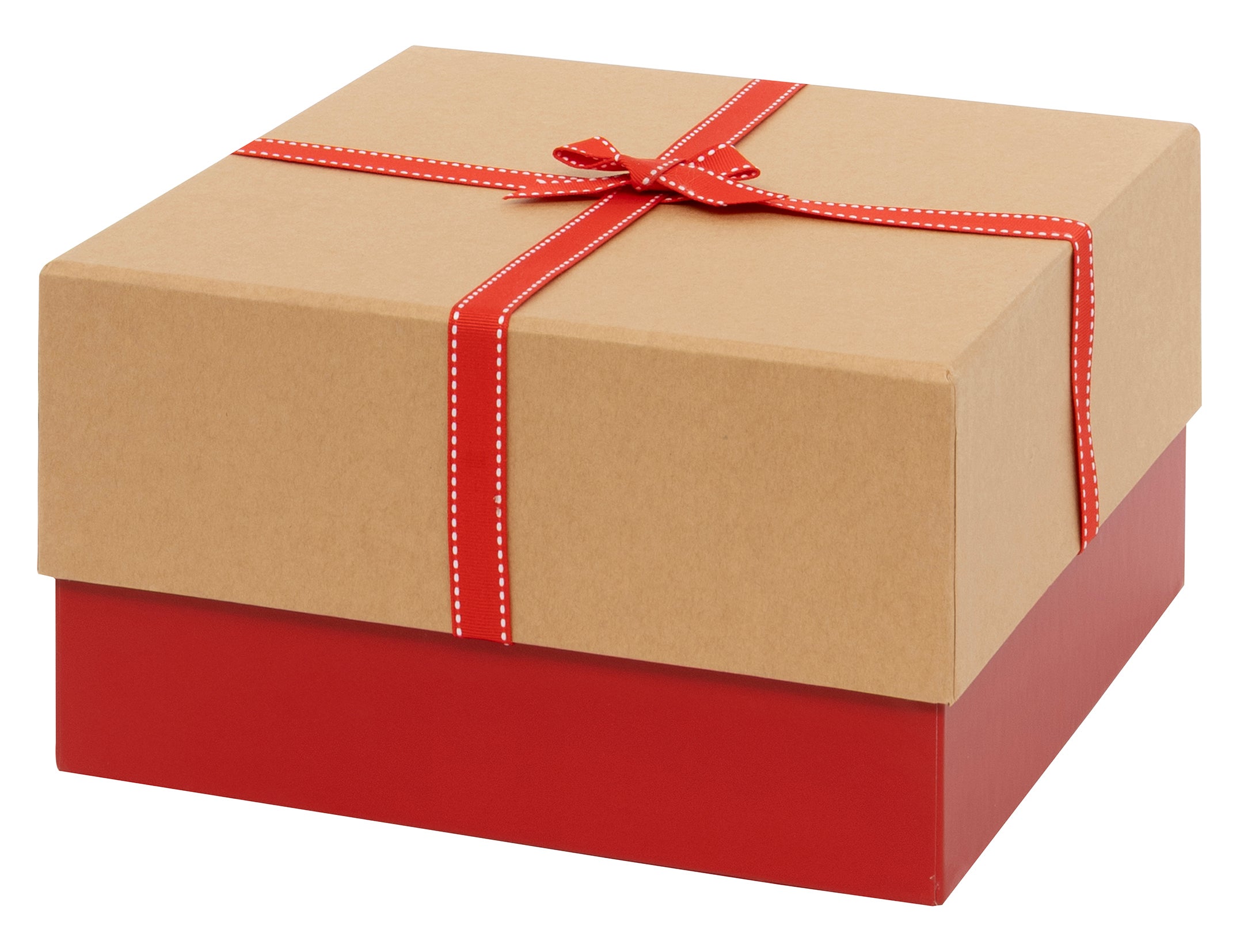 Gaveeske 10 Kraft og rød