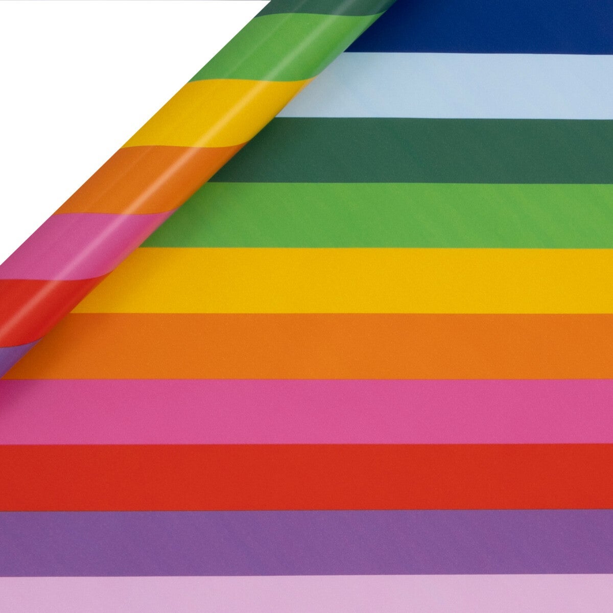 Gavepapir 10m Rainbow Stripe