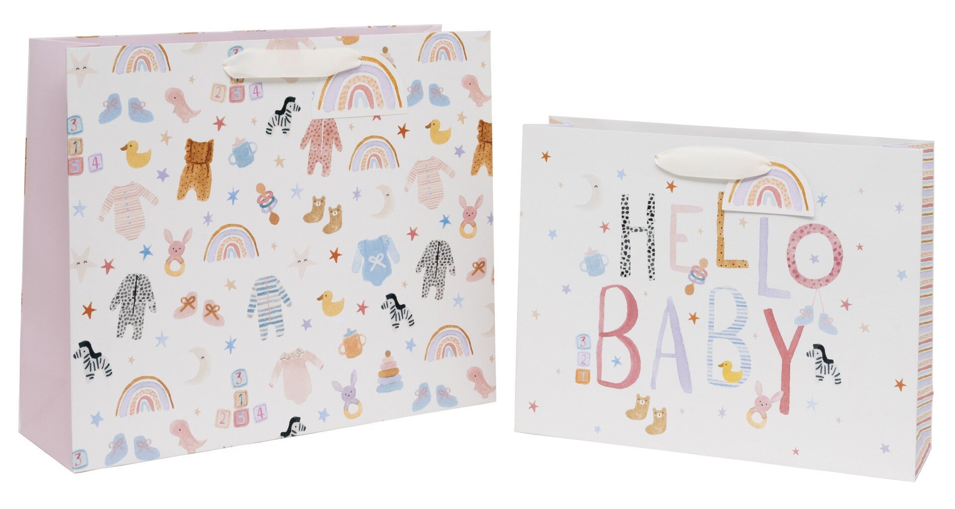 Gavepose Baby Pink Landscape Shopper