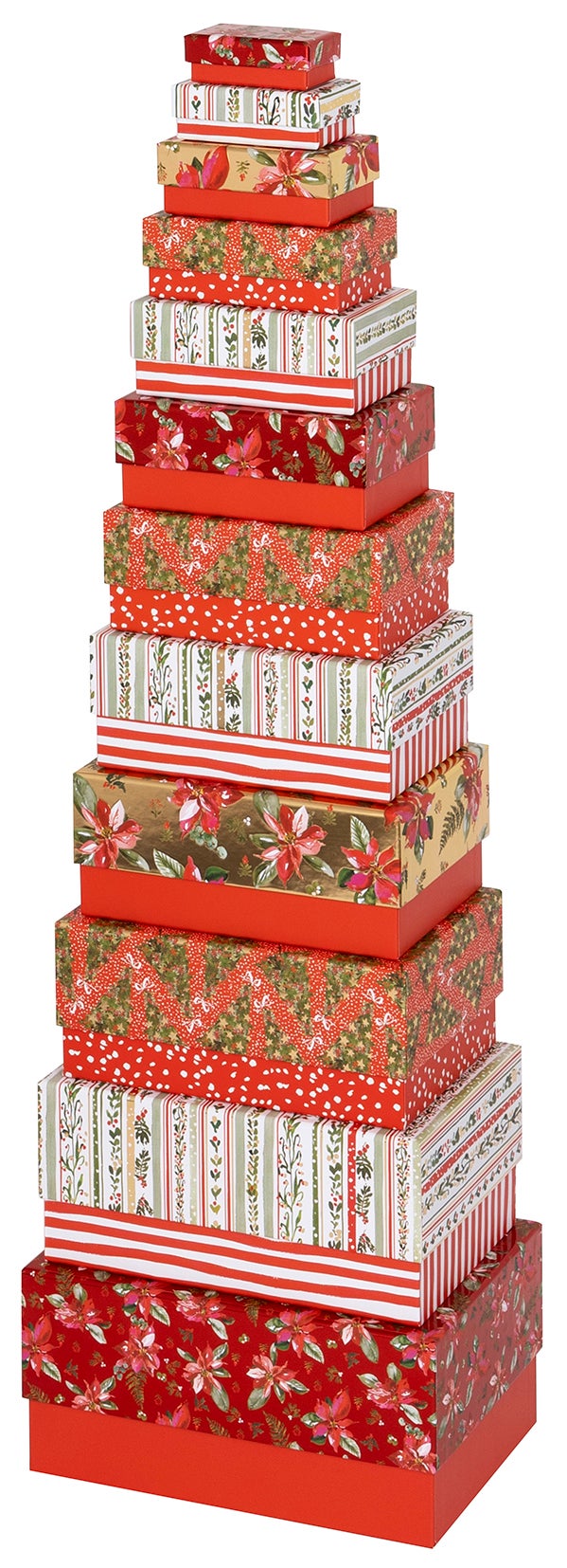 Gaveesker i sett Festive Flora & Fauna (12)