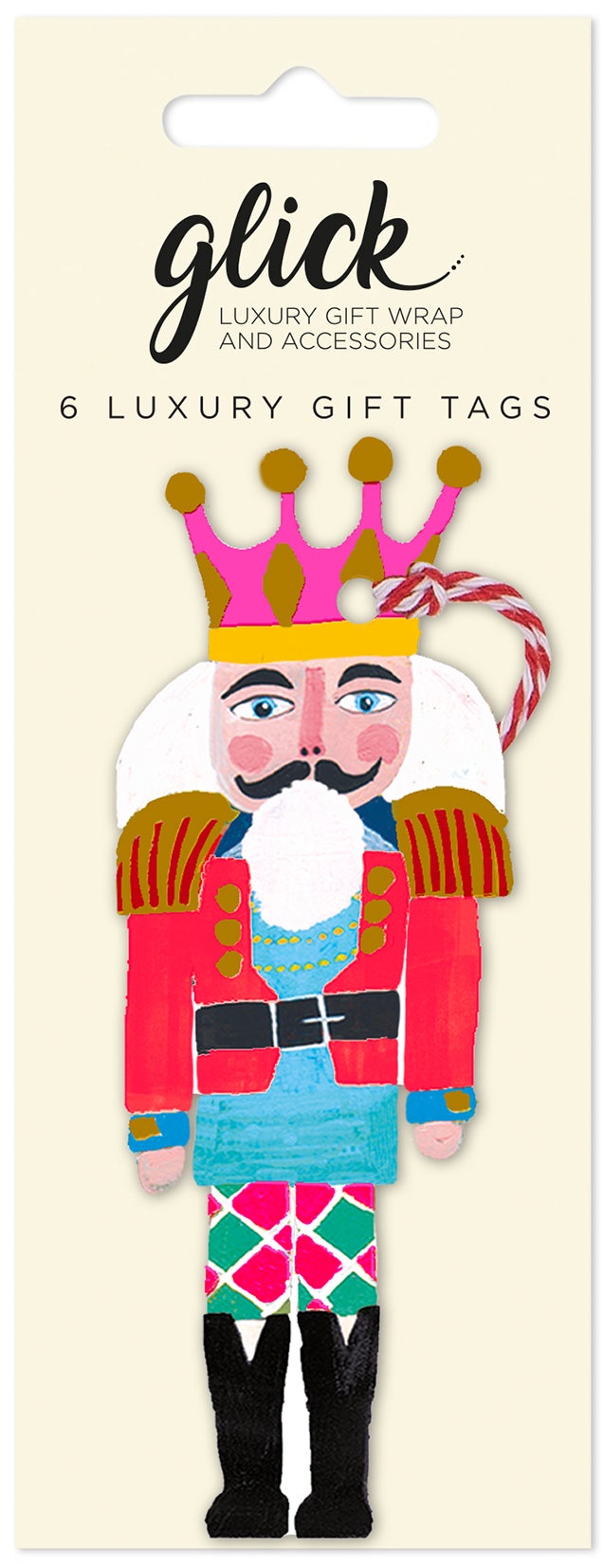 Gavemerkelapper 6pk Nutcracker