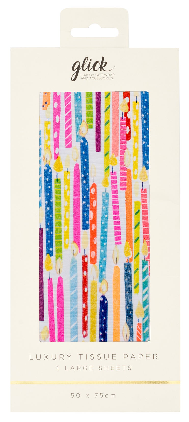 Silkepapir Candle Bright