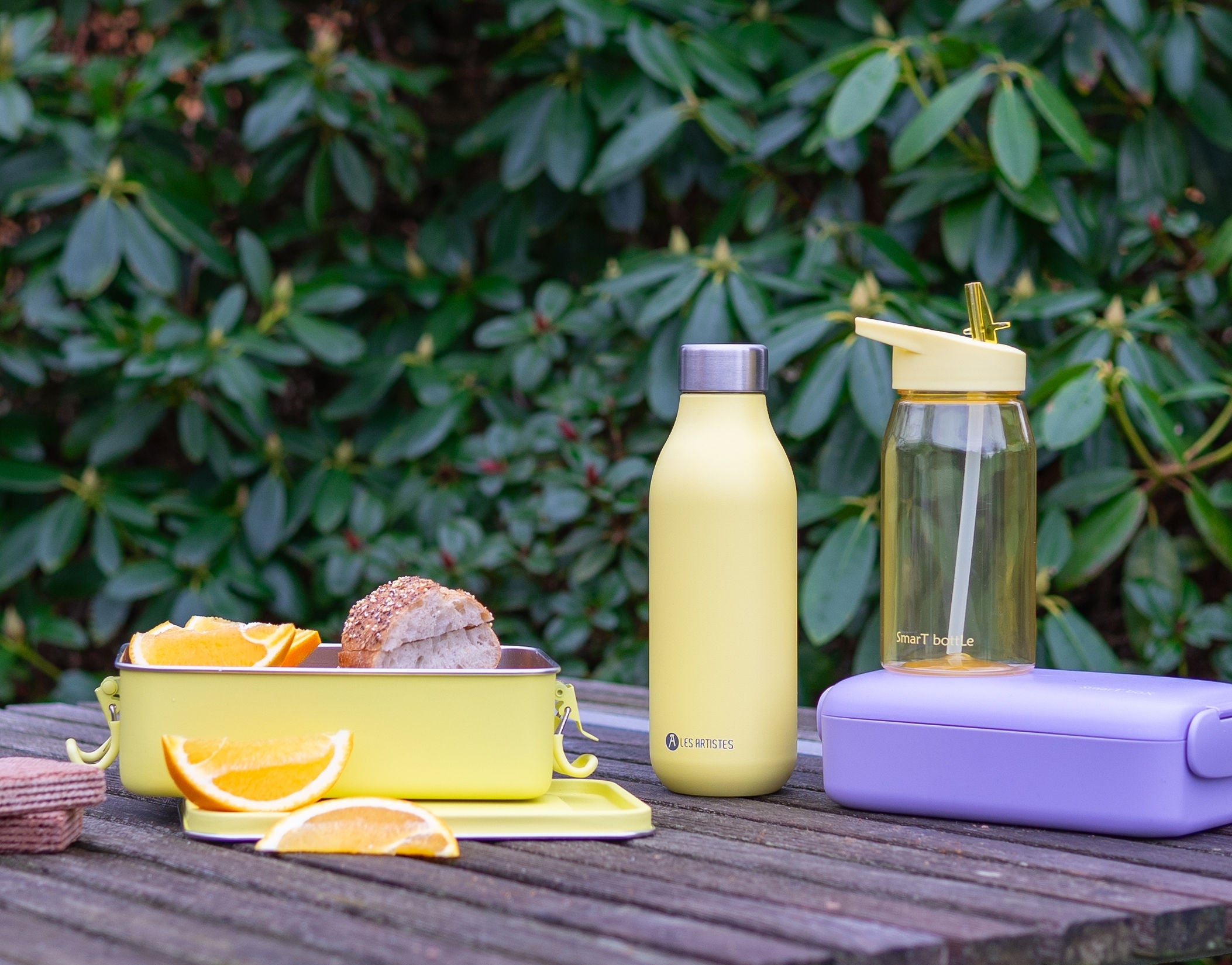 Matboks Smart Box 1,2L Stål Gul