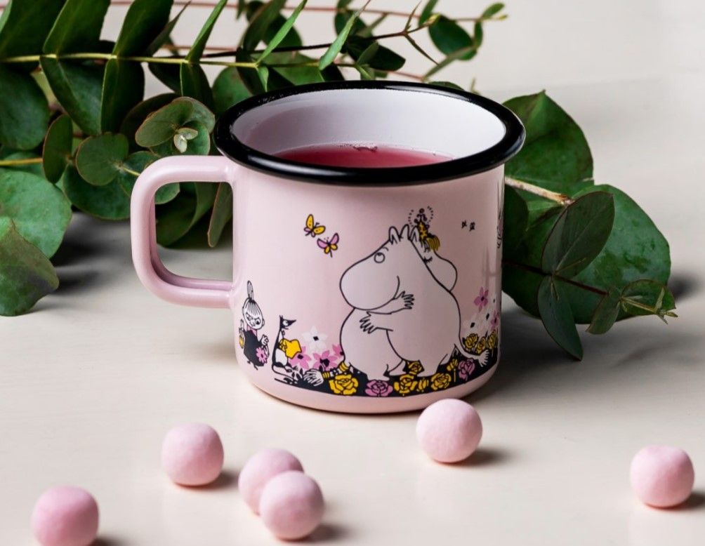 Mummikopp Emalje Klem 3,7 dl Rosa