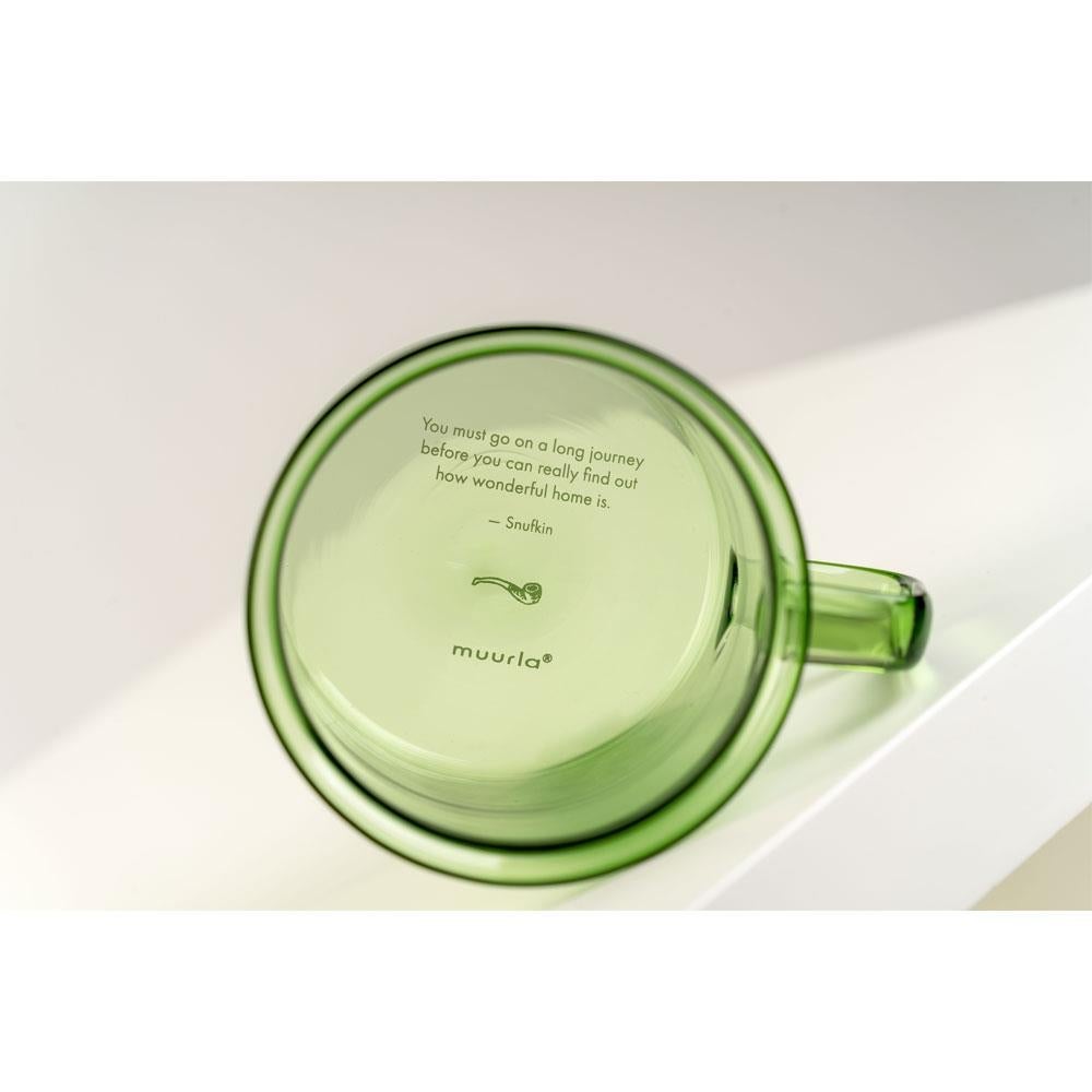 Kopp Glass Snusmumrikken 3,5 dl Grønn