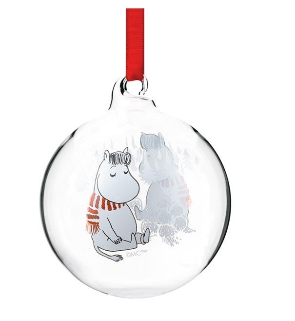 Dekorasjonskule Mummi Snorkfrøken glass