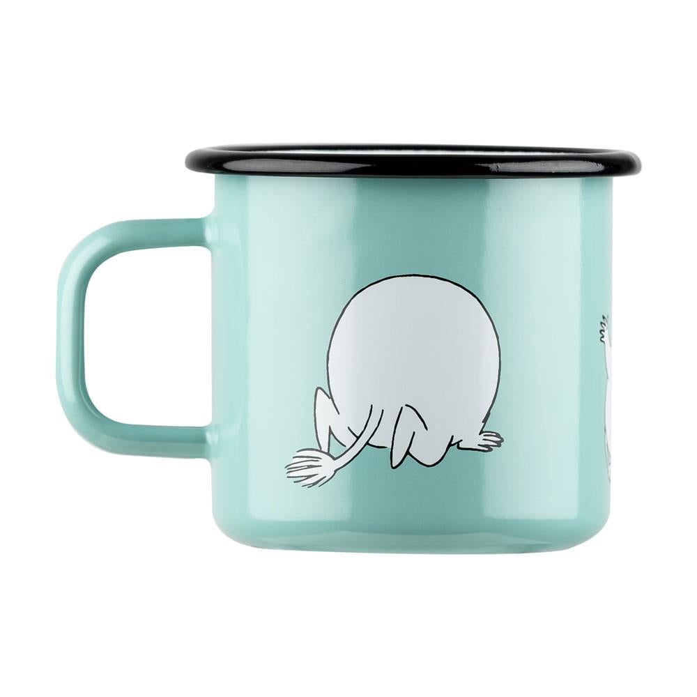 Mummikopp Emalje Mummitrollet 3,7 dl Mintgrønn