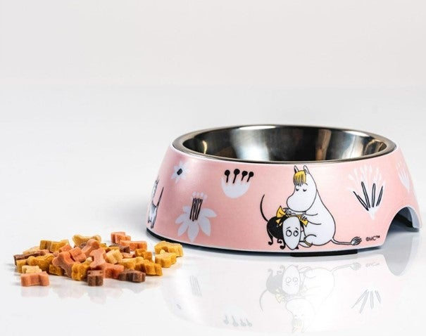 Mummi Pet Matskål Liten Rosa