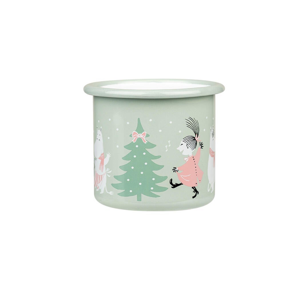 Mummikopp Emalje Festen 2,5 dl Lysegrønn